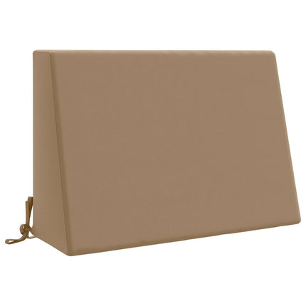 Ryghynde SOEST 100% polyester Gråbrun 60 x 20 x 40 cm