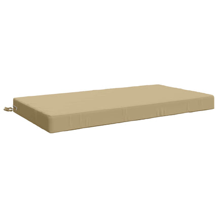 Sædehynde SOEST 100% polyester Beige 120 x 80 x 10 cm