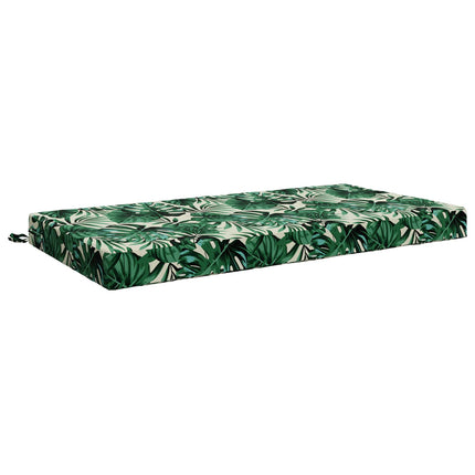 Sædehynde SOEST 100% polyester Bladmønster 120 x 80 x 10 cm