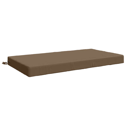 Sædehynde SOEST 100% polyester Gråbrun 120 x 60 x 10 cm