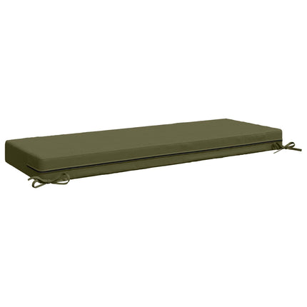 Sædehynde SOEST 100% polyester Olivengrøn 120 x 40 x 10 cm