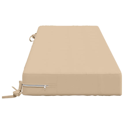 Sædehynde SOEST 100% polyester Cremefarvet 120 x 40 x 10 cm