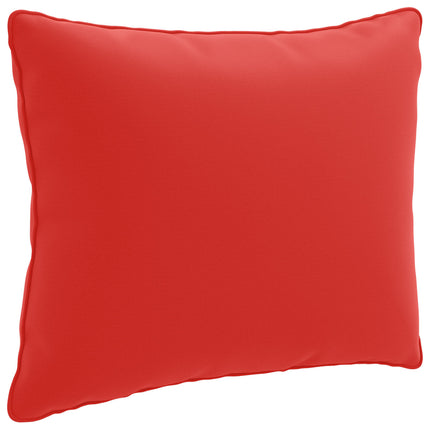 1-delte rygpuder PUTTEN 100% polyester Rød 50 x 40 x 15 cm