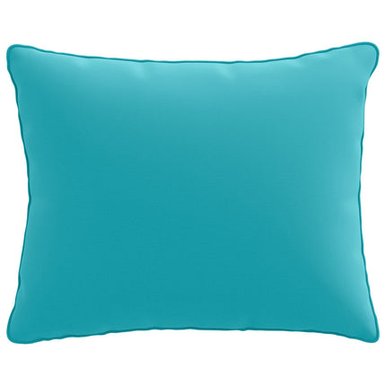 1-delte rygpuder PUTTEN 100% polyester Turkis 50 x 40 x 15 cm