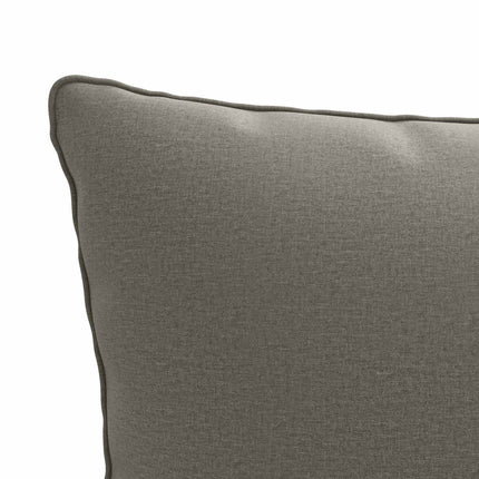 1-delte rygpuder PUTTEN 100% polyester Grå 60 x 40 x 15 cm