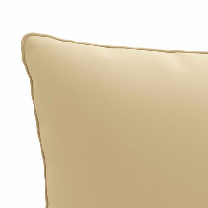 1-delte rygpuder PUTTEN 100% polyester Beige 60 x 40 x 15 cm
