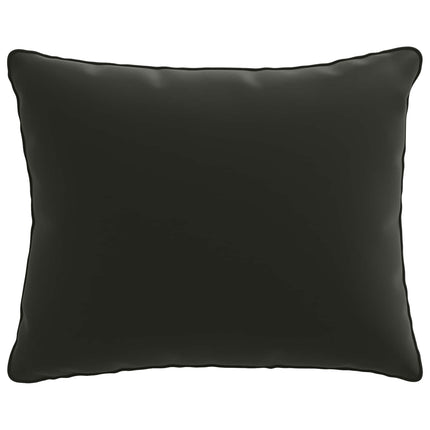1-delte rygpuder PUTTEN 100% polyester Sort 60 x 40 x 15 cm