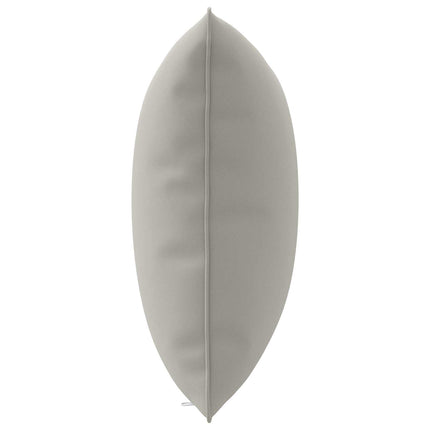 1-delte rygpuder PUTTEN 100% polyester Grå 60 x 40 x 15 cm