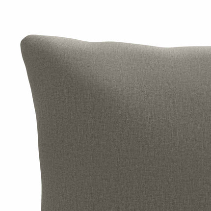 1-delte rygpuder PUTTEN 100% polyester Grå 70 x 40 x 15 cm