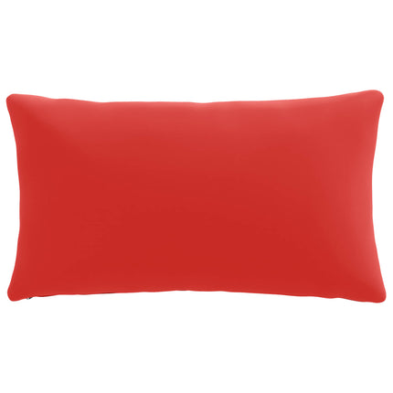 1-delte rygpuder PUTTEN 100% polyester Rød 70 x 40 x 15 cm