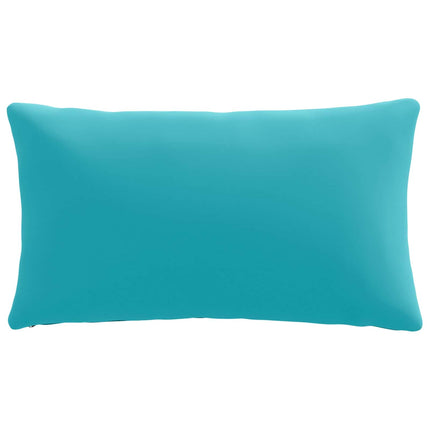 1-delte rygpuder PUTTEN 100% polyester Turkis 70 x 40 x 15 cm