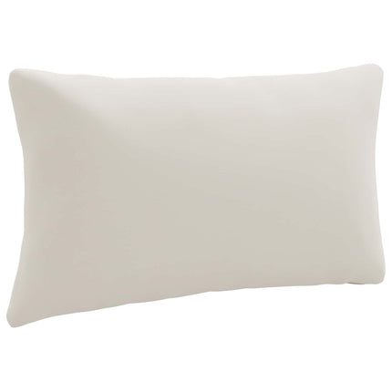 1-delte rygpuder PUTTEN 100% polyester Hvid 80 x 40 x 15 cm