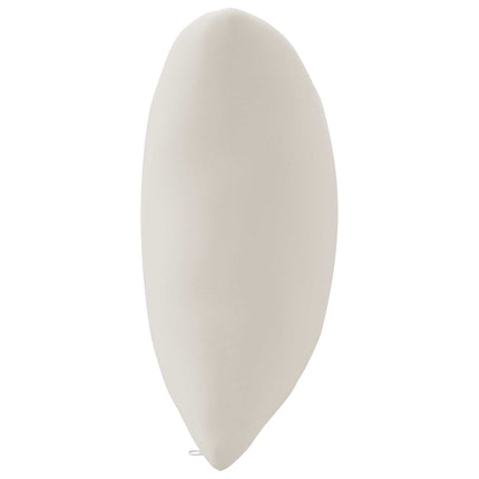 1-delte rygpuder PUTTEN 100% polyester Hvid 80 x 40 x 15 cm