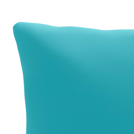 1-delte rygpuder PUTTEN 100% polyester Turkis 80 x 40 x 15 cm