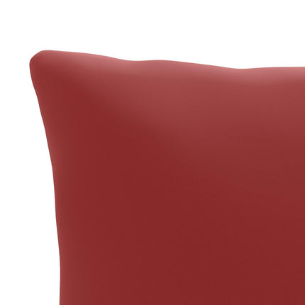 1-delte rygpuder PUTTEN 100% polyester Vinrød 80 x 40 x 15 cm