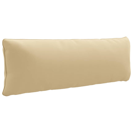 1-delte rygpuder PUTTEN 100% polyester Beige 120 x 40 x 15 cm