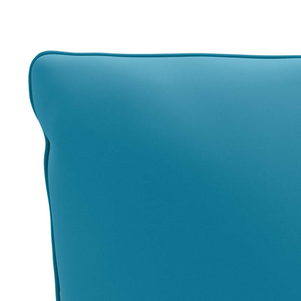 1-delte rygpuder PUTTEN 100% polyester Lyseblå 120 x 40 x 15 cm