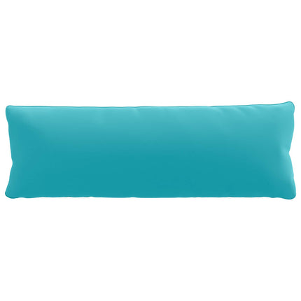 1-delte rygpuder PUTTEN 100% polyester Turkis 120 x 40 x 15 cm