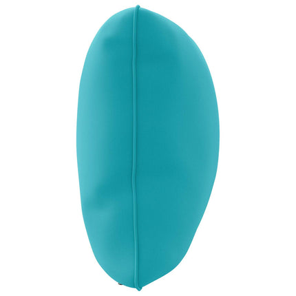 1-delte rygpuder PUTTEN 100% polyester Turkis 120 x 40 x 15 cm