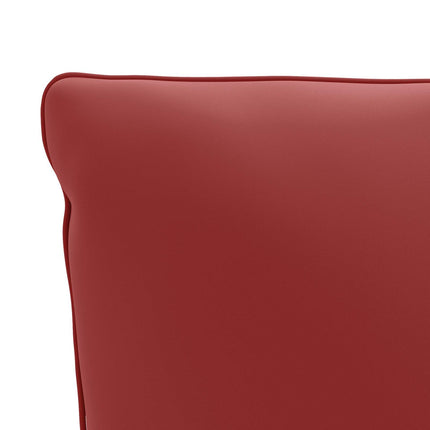 1-delte rygpuder PUTTEN 100% polyester Vinrød 120 x 40 x 15 cm