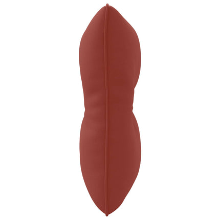 Rygpude PUTTEN 100% polyester Rød 40 x 40 x 10 cm