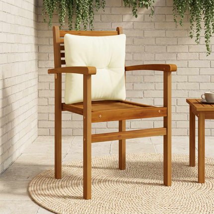 Rygpude PUTTEN 100% polyester Cremefarvet 40 x 40 x 10 cm