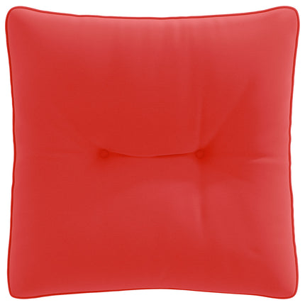 Rygpude PUTTEN 100% polyester Rød 40 x 40 x 10 cm