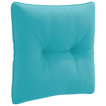 Rygpude PUTTEN 100% polyester Turkis 40 x 40 x 10 cm