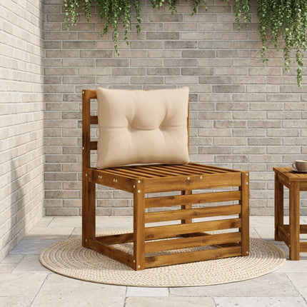 Rygpude PUTTEN 100% polyester Sandfarvet 60 x 40 x 10 cm