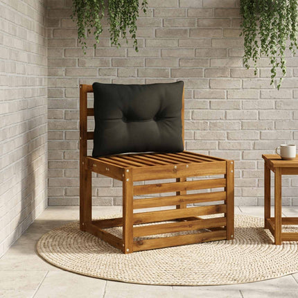 Rygpude PUTTEN 100% polyester Sort 60 x 40 x 10 cm