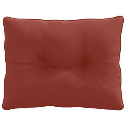 Rygpude PUTTEN 100% polyester Rød 50 x 40 x 10 cm