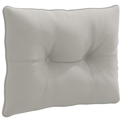 Rygpude PUTTEN 100% polyester Grå 50 x 40 x 10 cm