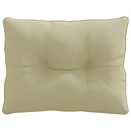 Rygpude PUTTEN 100% polyester Lys grøn 60 x 40 x 10 cm
