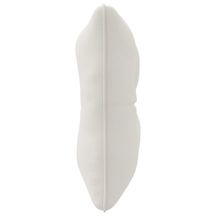 Rygpude PUTTEN 100% polyester Hvid 60 x 40 x 10 cm