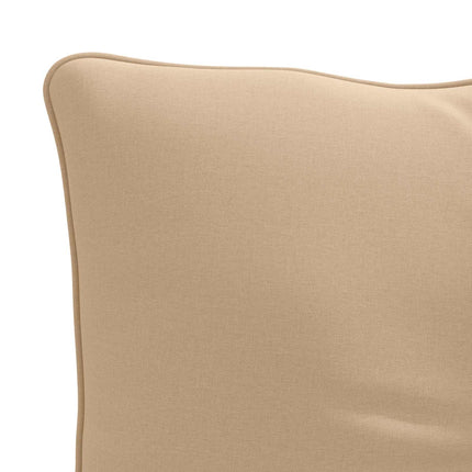 Rygpude PUTTEN 100% polyester Sandfarvet 60 x 40 x 10 cm