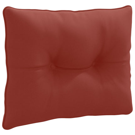 Rygpude PUTTEN 100% polyester Rød 60 x 40 x 10 cm