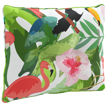 Rygpude PUTTEN 100% polyester Flerfarvet 60 x 40 x 10 cm