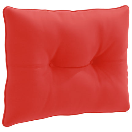 Rygpude PUTTEN 100% polyester Rød 60 x 40 x 10 cm