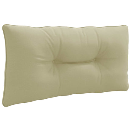 Rygpude PUTTEN 100% polyester Lys grøn 70 x 40 x 10 cm