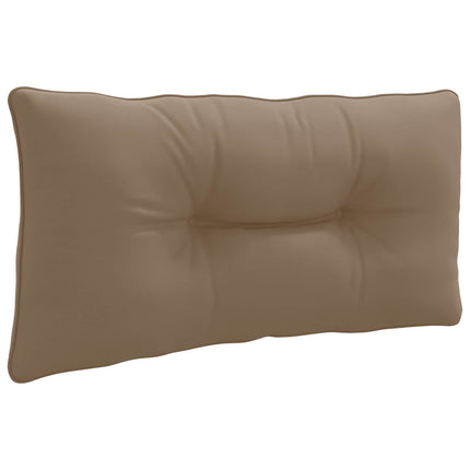 Rygpude PUTTEN 100% polyester Gråbrun 70 x 40 x 10 cm