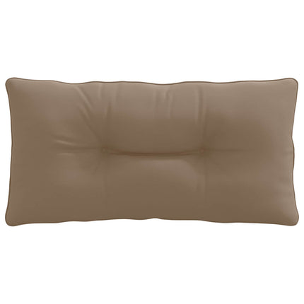 Rygpude PUTTEN 100% polyester Gråbrun 70 x 40 x 10 cm