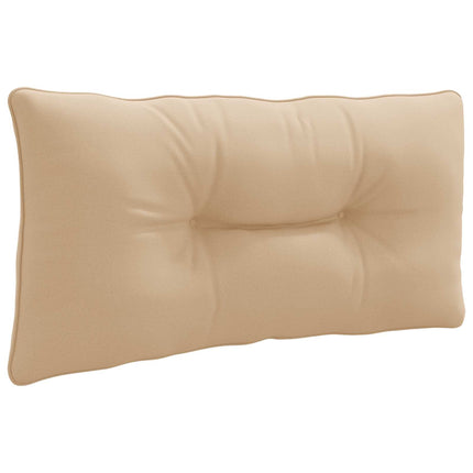 Rygpude PUTTEN 100% polyester Sandfarvet 70 x 40 x 10 cm