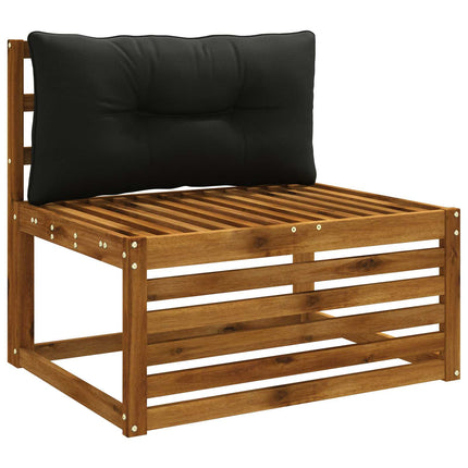 Rygpude PUTTEN 100% polyester Sort 70 x 40 x 10 cm