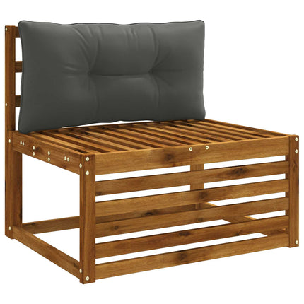 Rygpude PUTTEN 100% polyester Antracit 70 x 40 x 10 cm