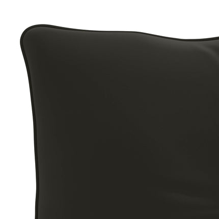 Rygpude PUTTEN 100% polyester Sort 70 x 40 x 10 cm