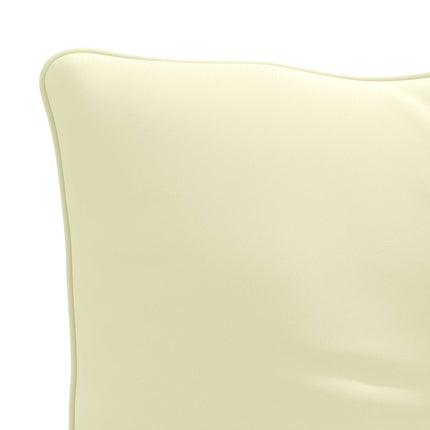 Rygpude PUTTEN 100% polyester Cremefarvet 70 x 40 x 10 cm
