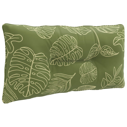 Rygpude PUTTEN 100% polyester Bladdesign 70 x 40 x 10 cm