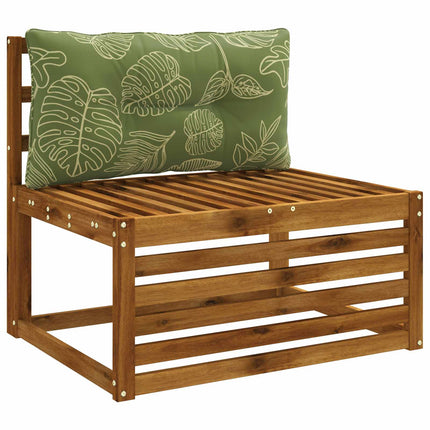 Rygpude PUTTEN 100% polyester Bladdesign 70 x 40 x 10 cm