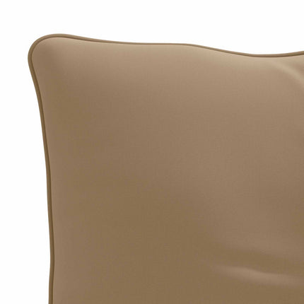 Rygpude PUTTEN 100% polyester Gråbrun 70 x 40 x 10 cm