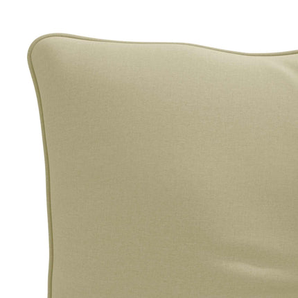 Rygpude PUTTEN 100% polyester Lys grøn 80 x 40 x 10 cm